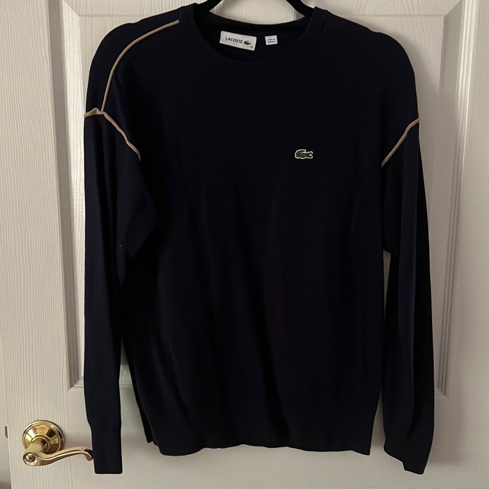 Navy Lacoste Womens Sweater